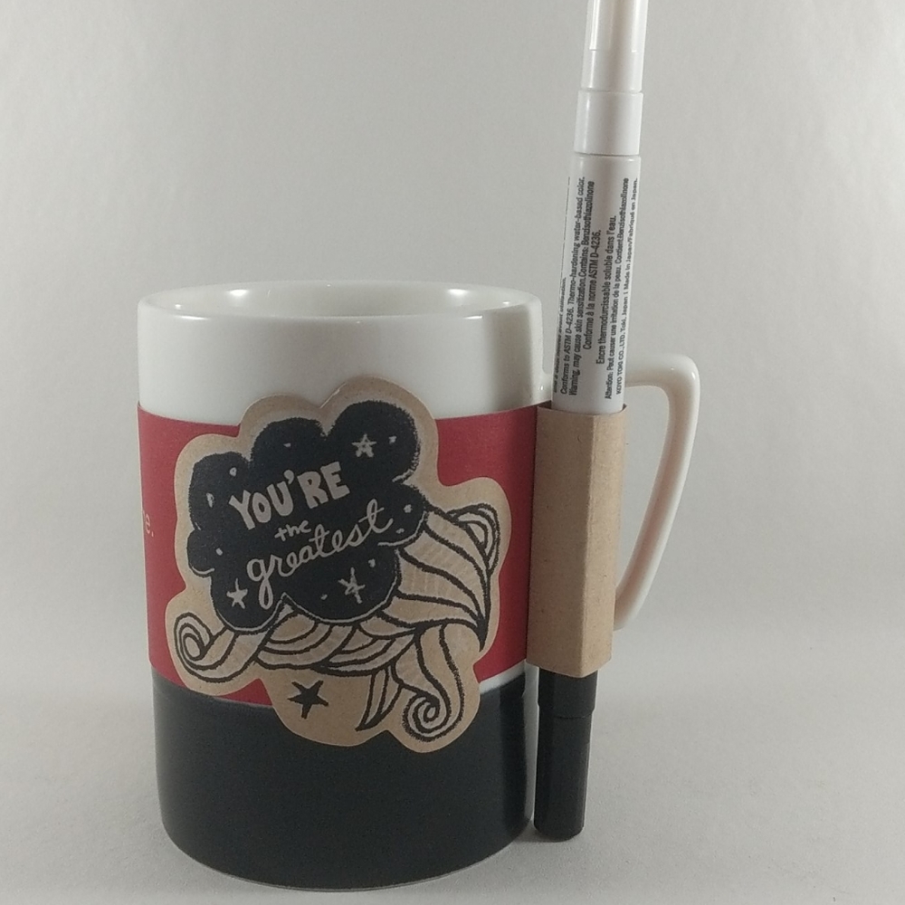 Starbucks Made by You Personalized Mug with Pen